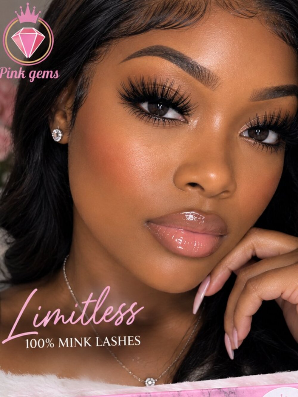 Limitless 100% Mink Lashes Fluffy Wispy Voluminous Reusable